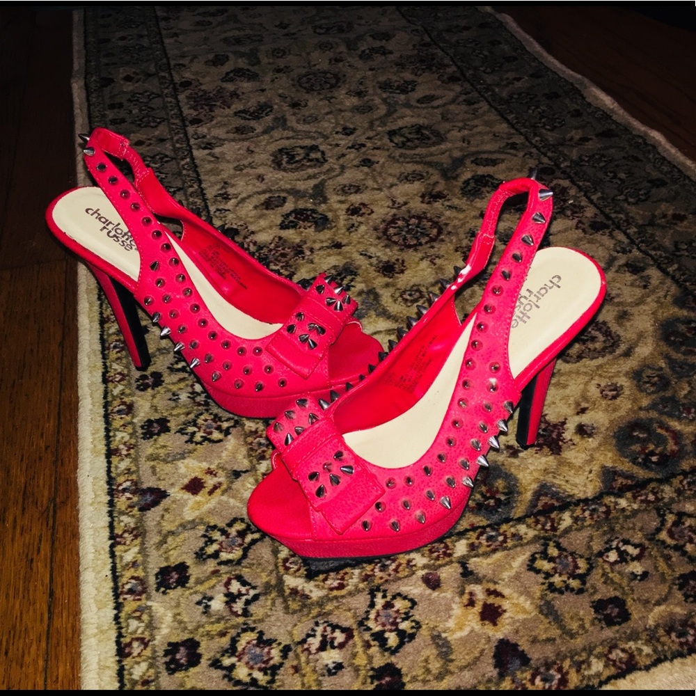 Size 7 spike heels
